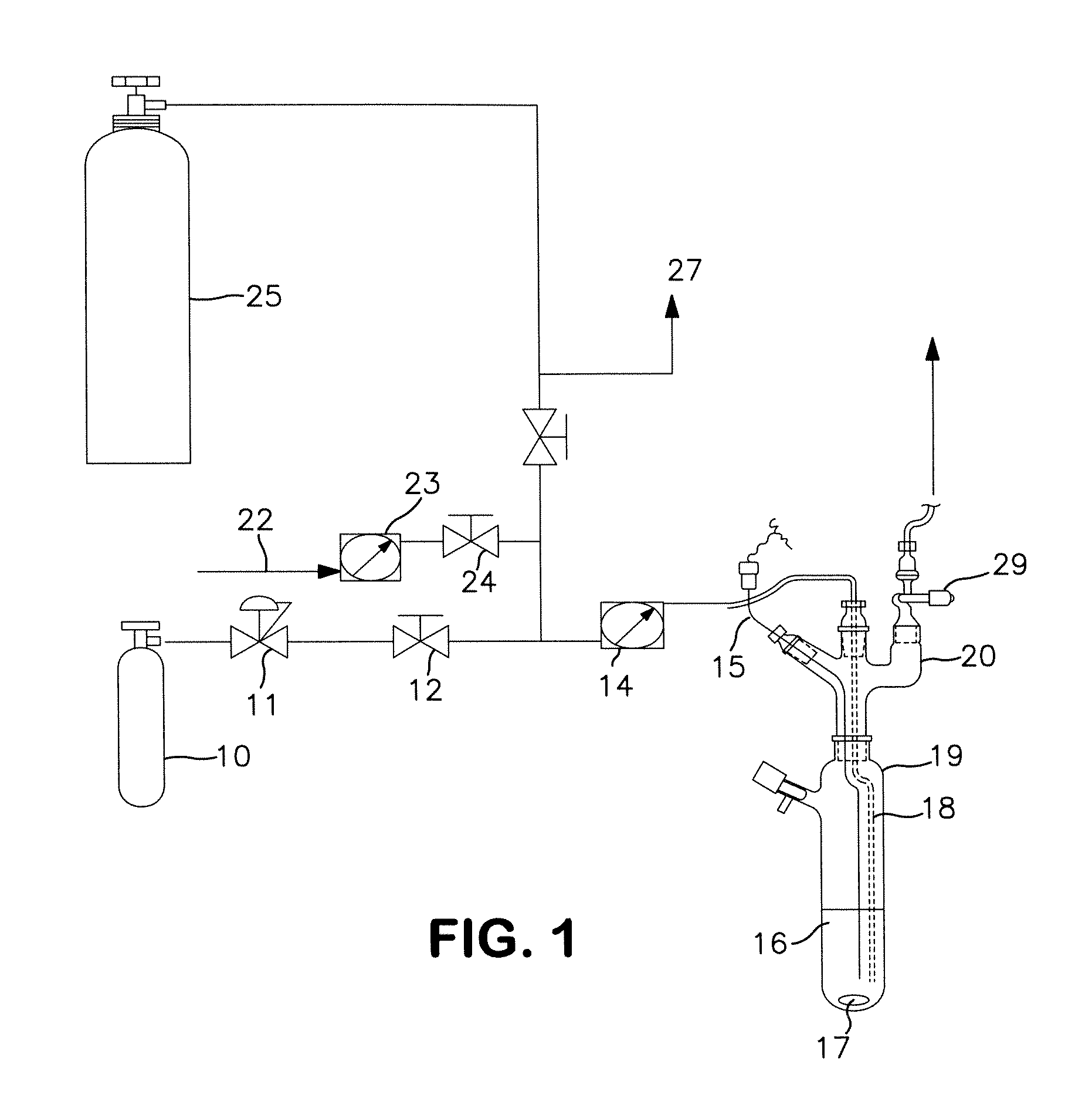 Apparatus and method for the condensed phase production of trisilylamine