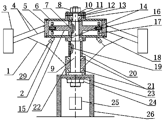 Speed-increasing wingspan type vertical axis wind turbine