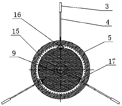 Speed-increasing wingspan type vertical axis wind turbine