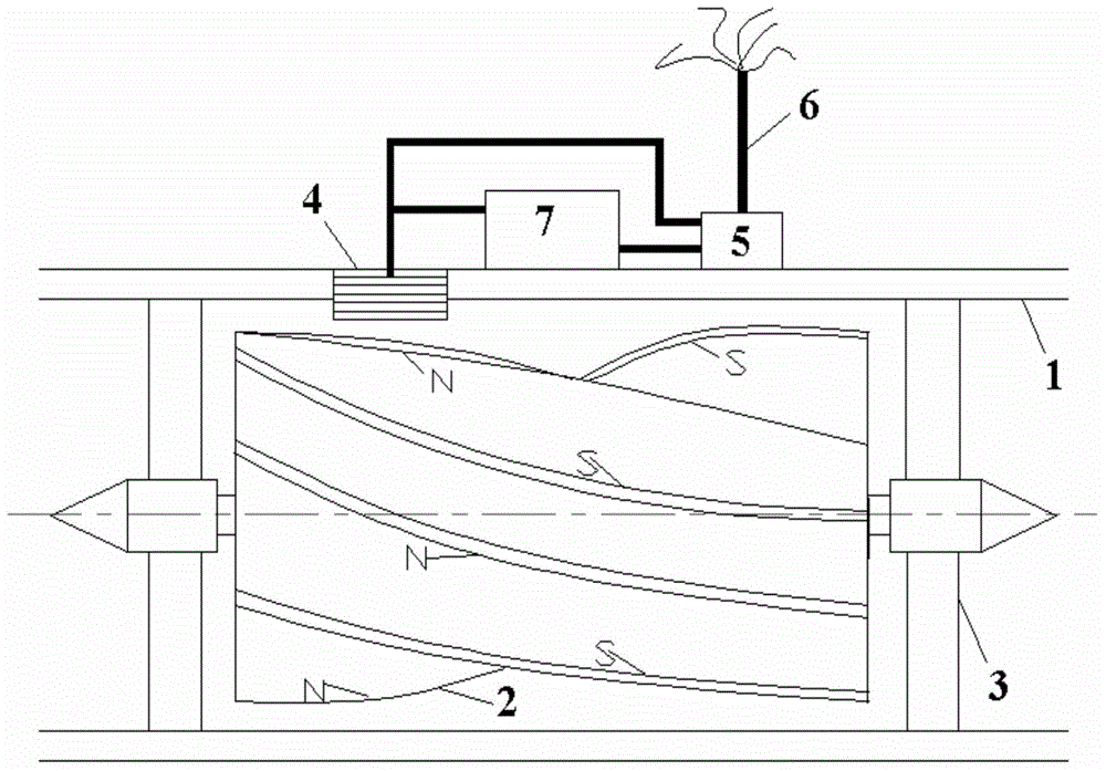 Wax-bearing crude conveying pipeline