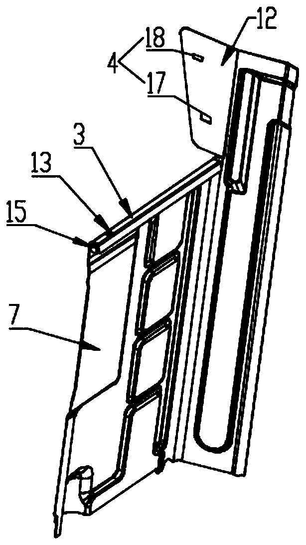 Electric appliance box installing structure, outdoor unit and air conditioner