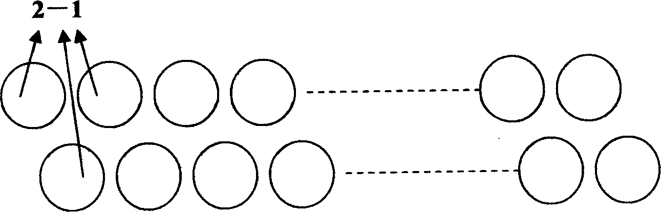 Manufacturing method of color visible light-focusing line and its device