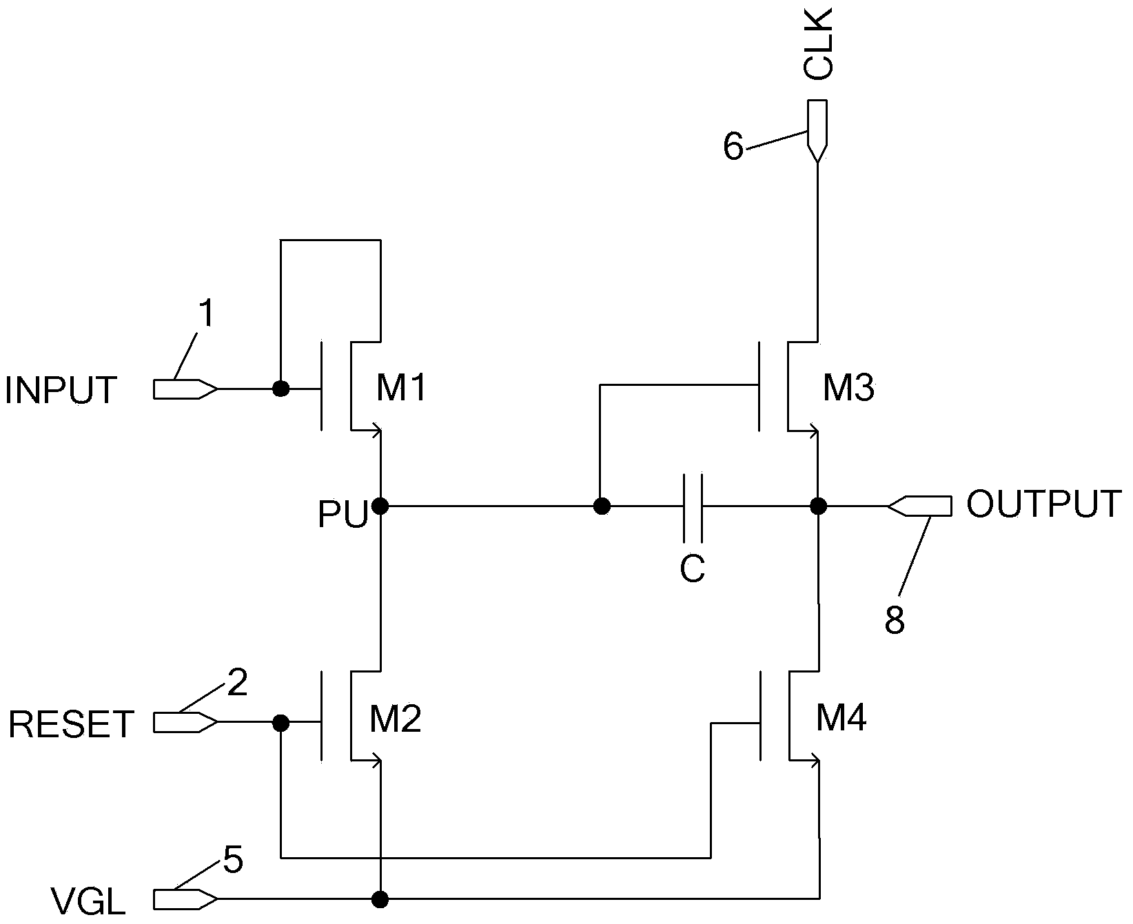 Shift register unit, gate drive circuit and display device