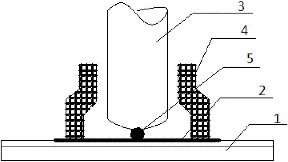 Method capable of improving corrosion resistance of stainless steel composite plate welded through carbon steel stud welding