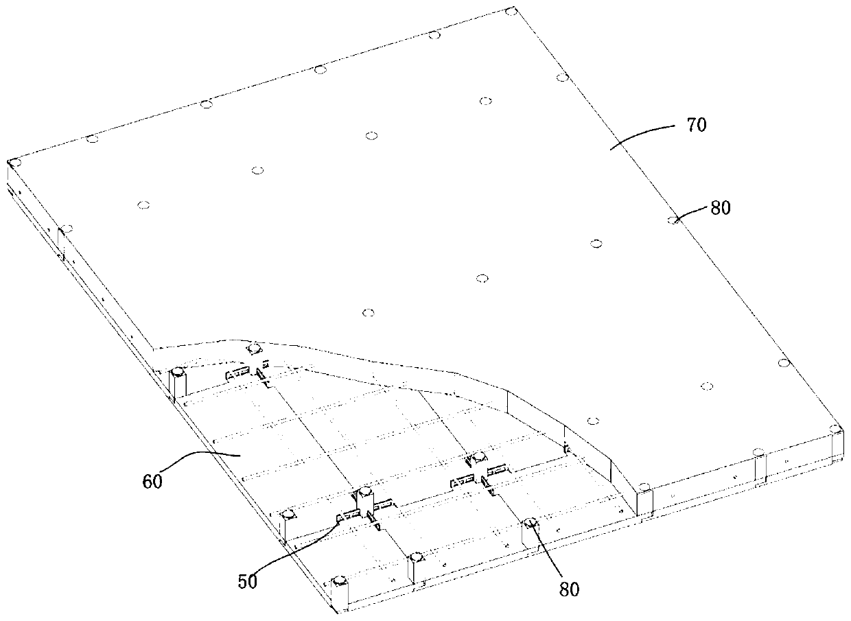 Floor installation device and method