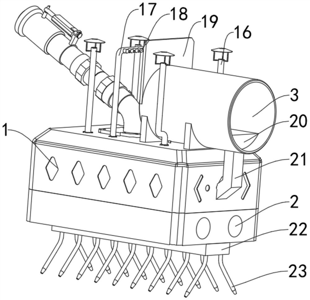 Composite multifunctional intelligent fire-fighting robot