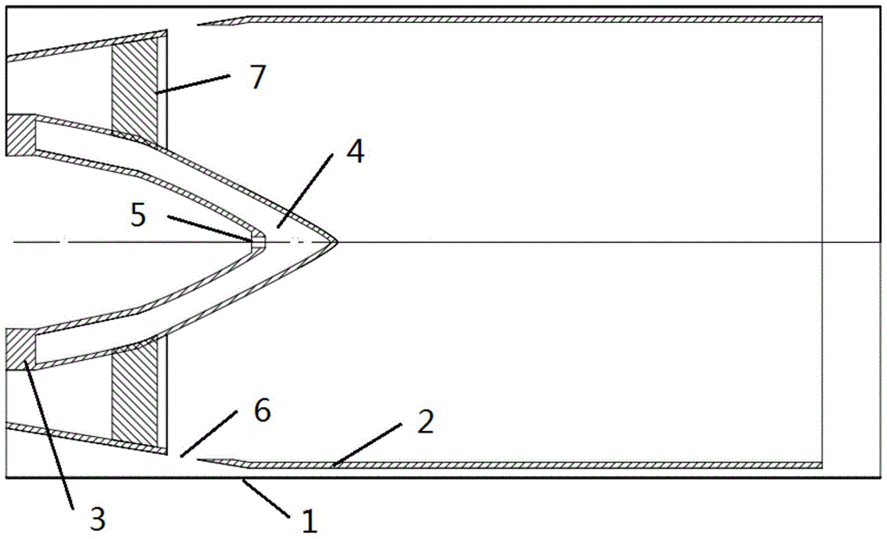 Pre-evaporation type integrated afterburner