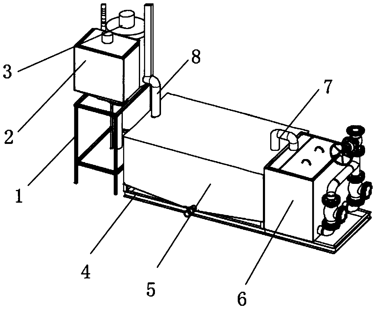 Sewage circulating treatment system