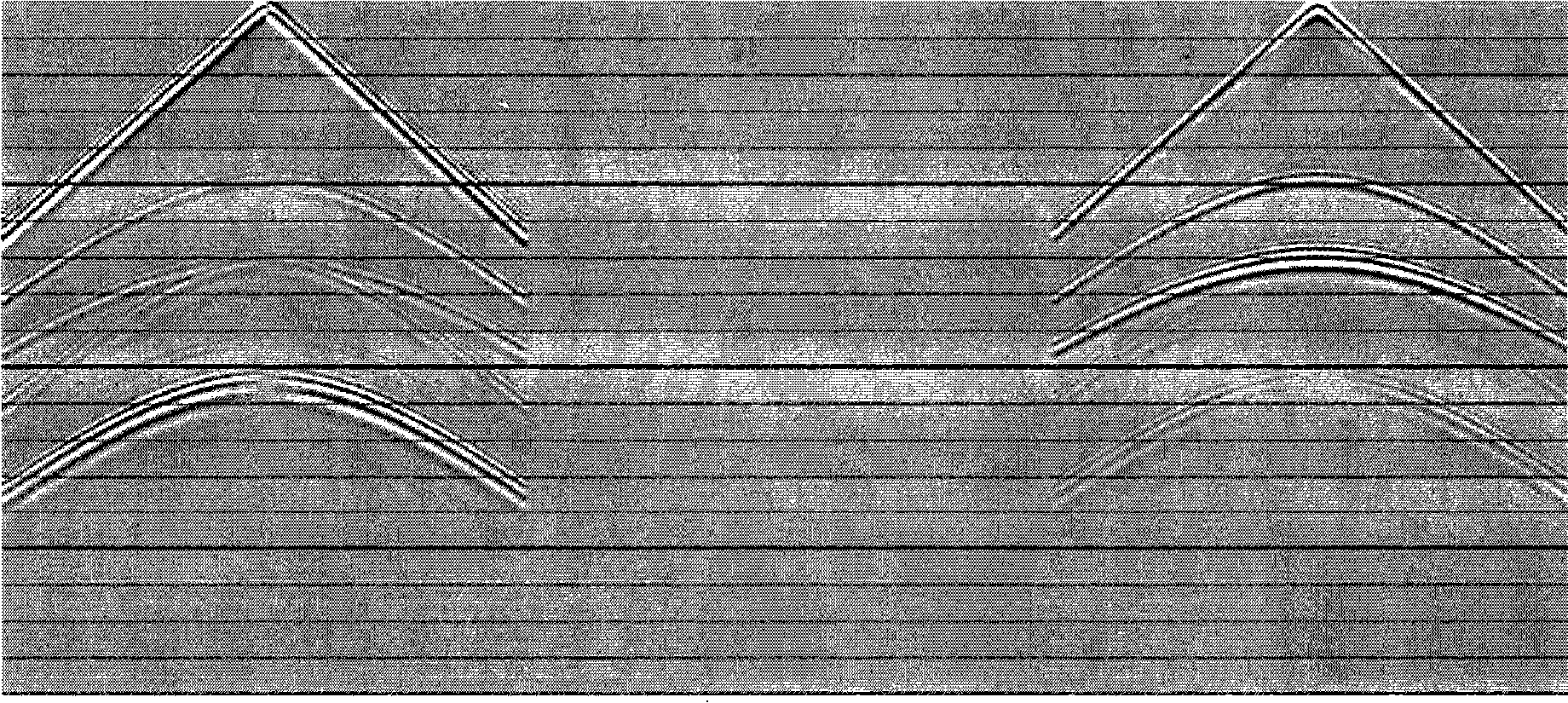 Method for determining carbonate rock hydrocarbon reservoir structure