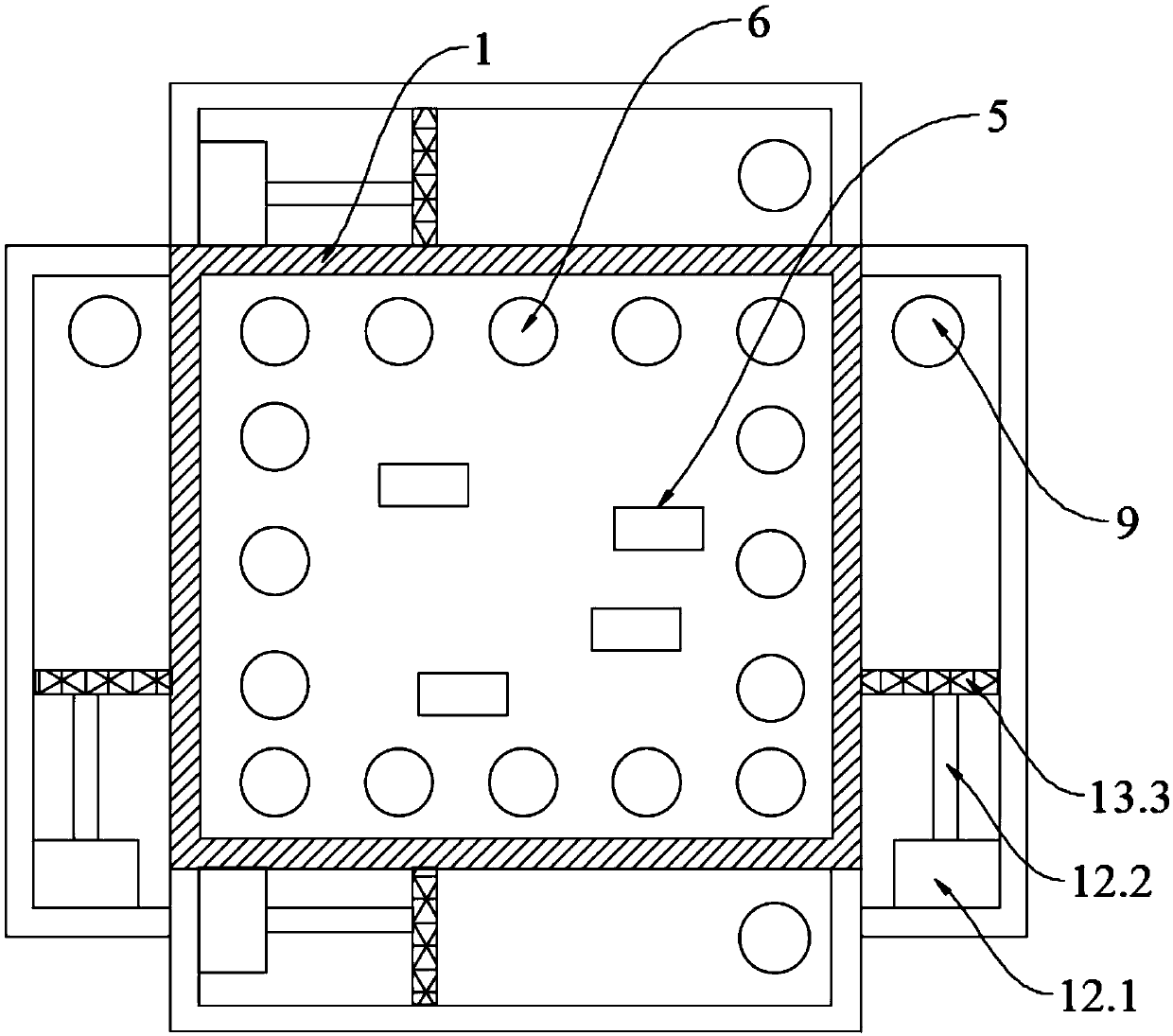 Dust removal device and dust removal monitoring system for constructional engineering