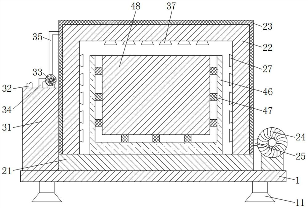 Agricultural fresh-keeping device for vegetables and fruits