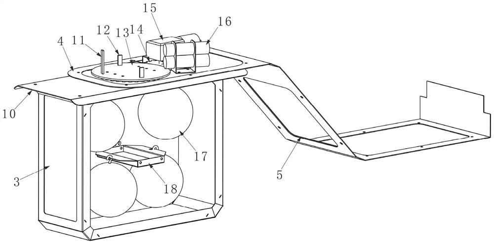 Remote monitoring device and method for occurrence dynamic state of adult bactrocera minax population