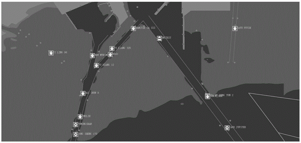 Custom icon-based rapid ship state recognition method