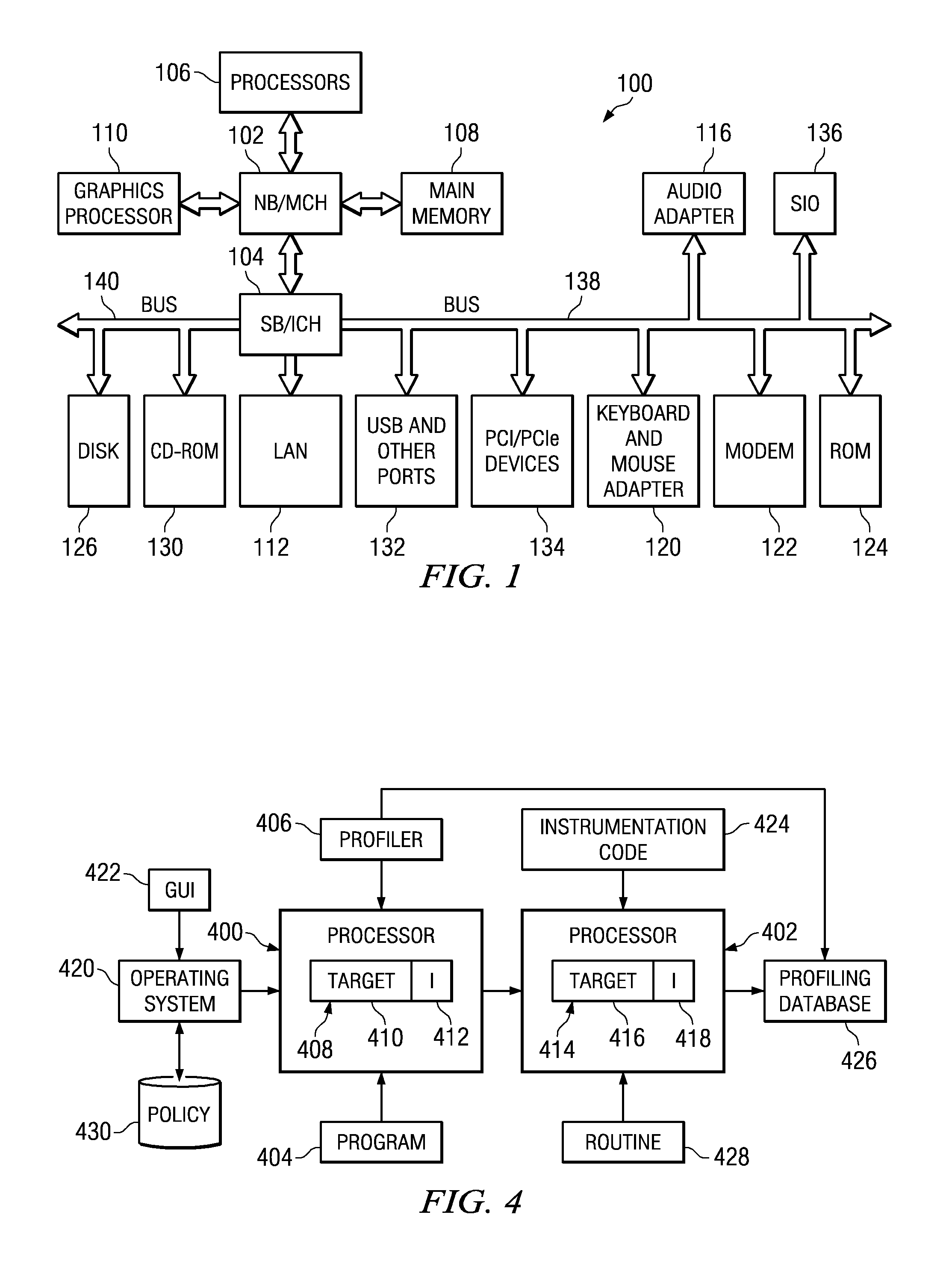 Method and apparatus for executing instrumentation code within alternative processor resources