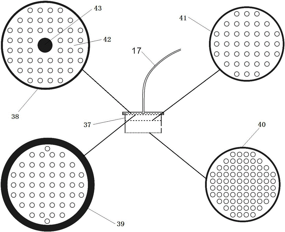 Effective porosity tester for undisturbed soil