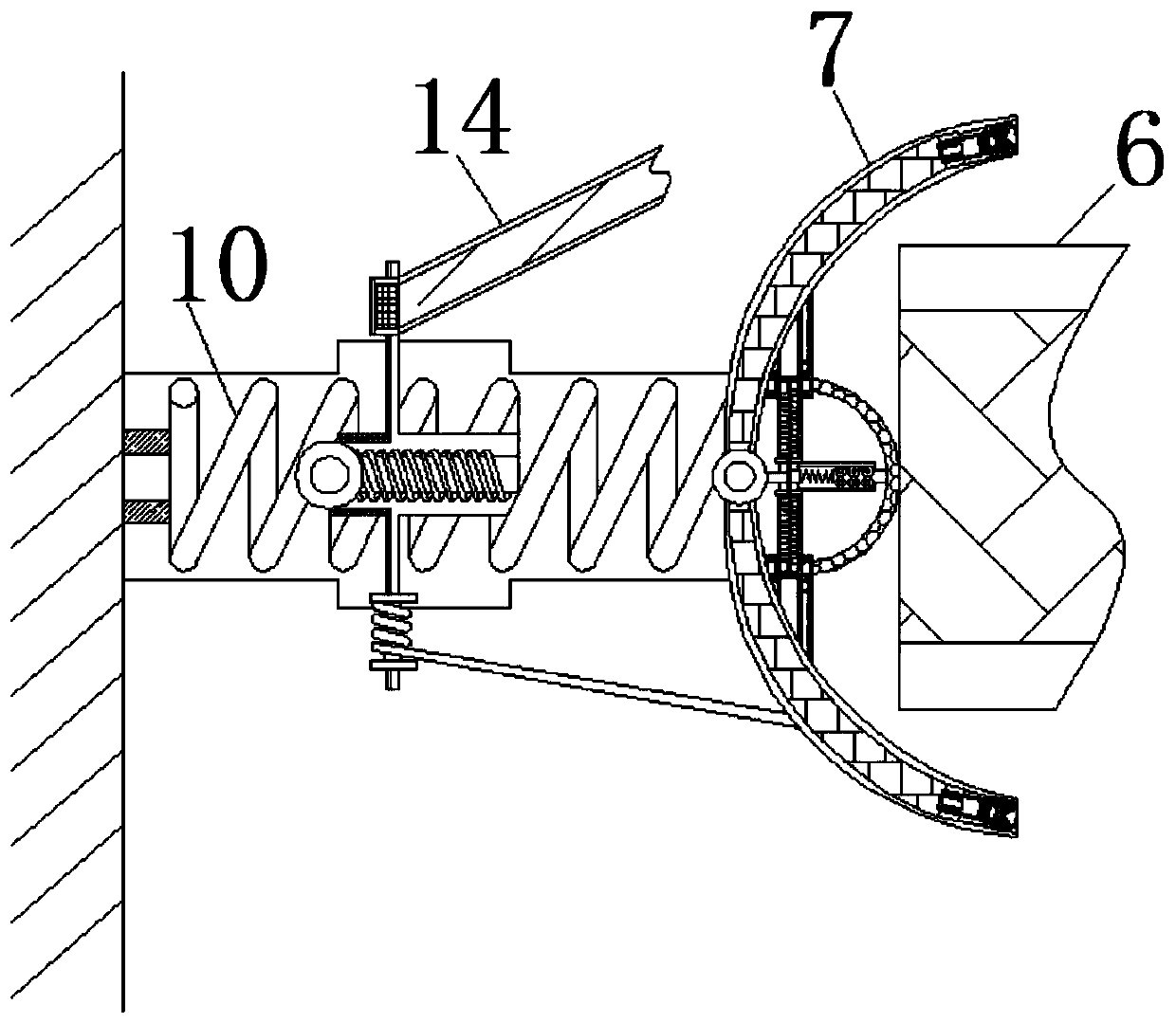 Positioning and labeling rotary device for computer main board