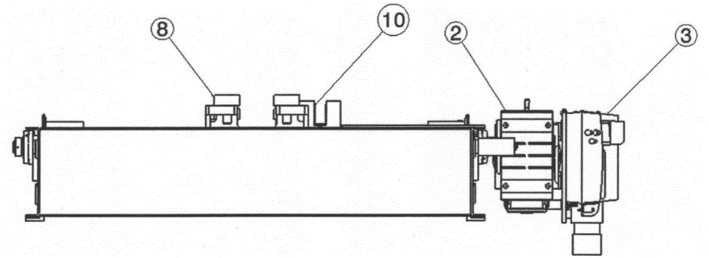 Short closed-loop control high-speed roller bed conveying mechanism