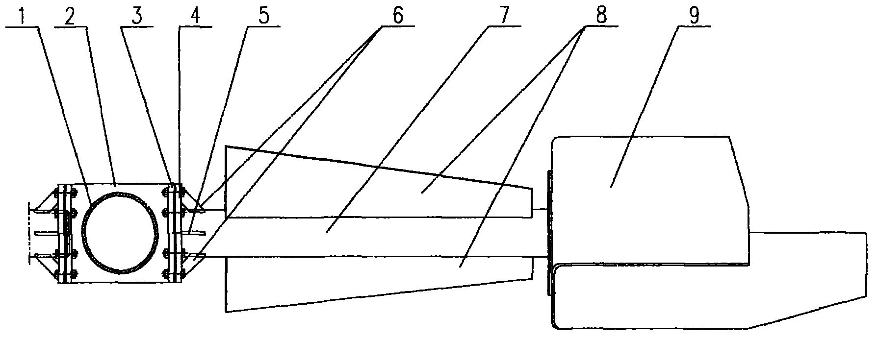 Stirring paddle for mechanical stirring apparatus