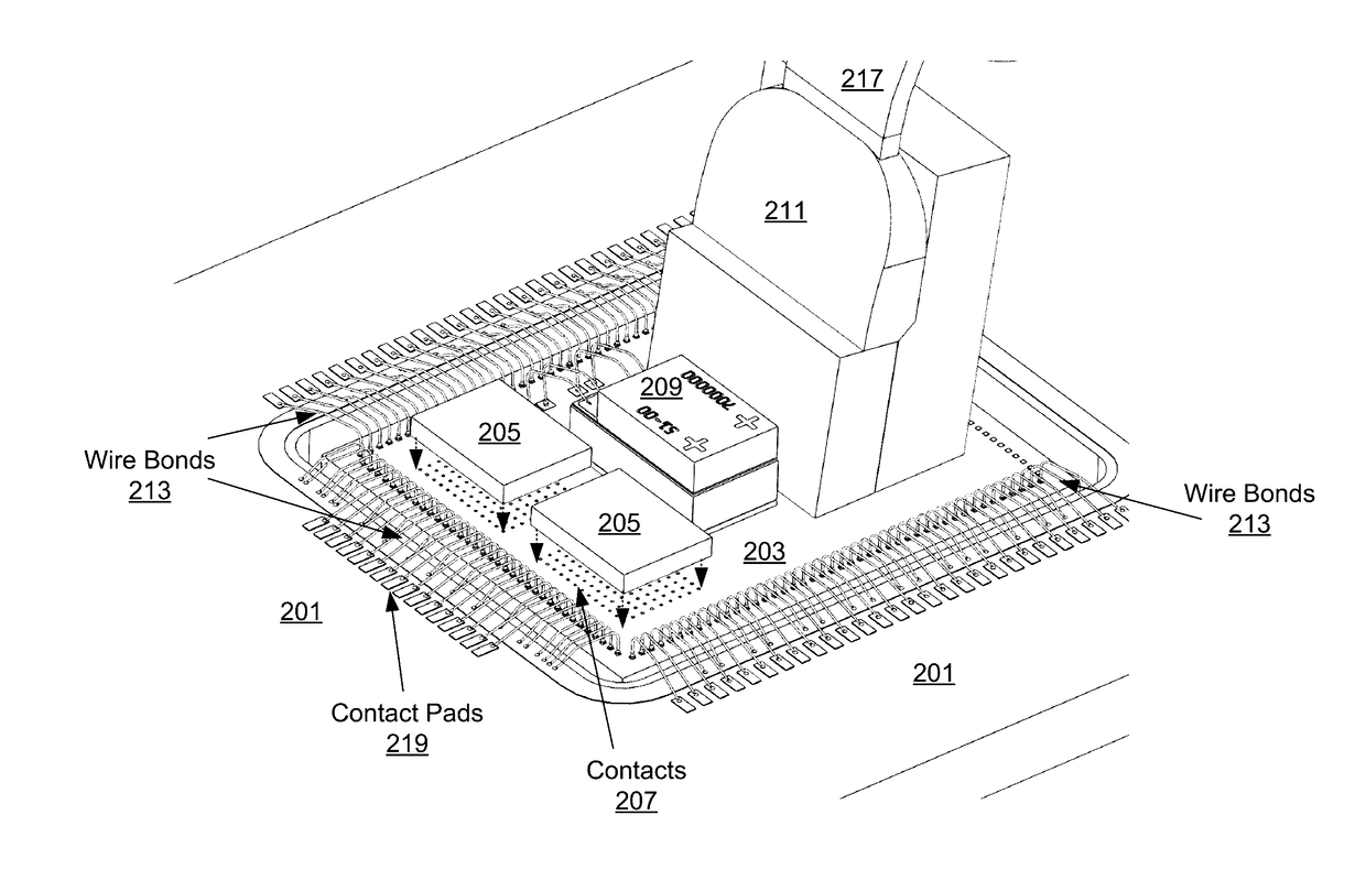 Method And System For A Chip-On-Wafer-On-Substrate Assembly