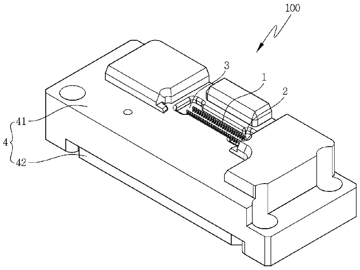 Pin breakage prevention type multi-contact socket