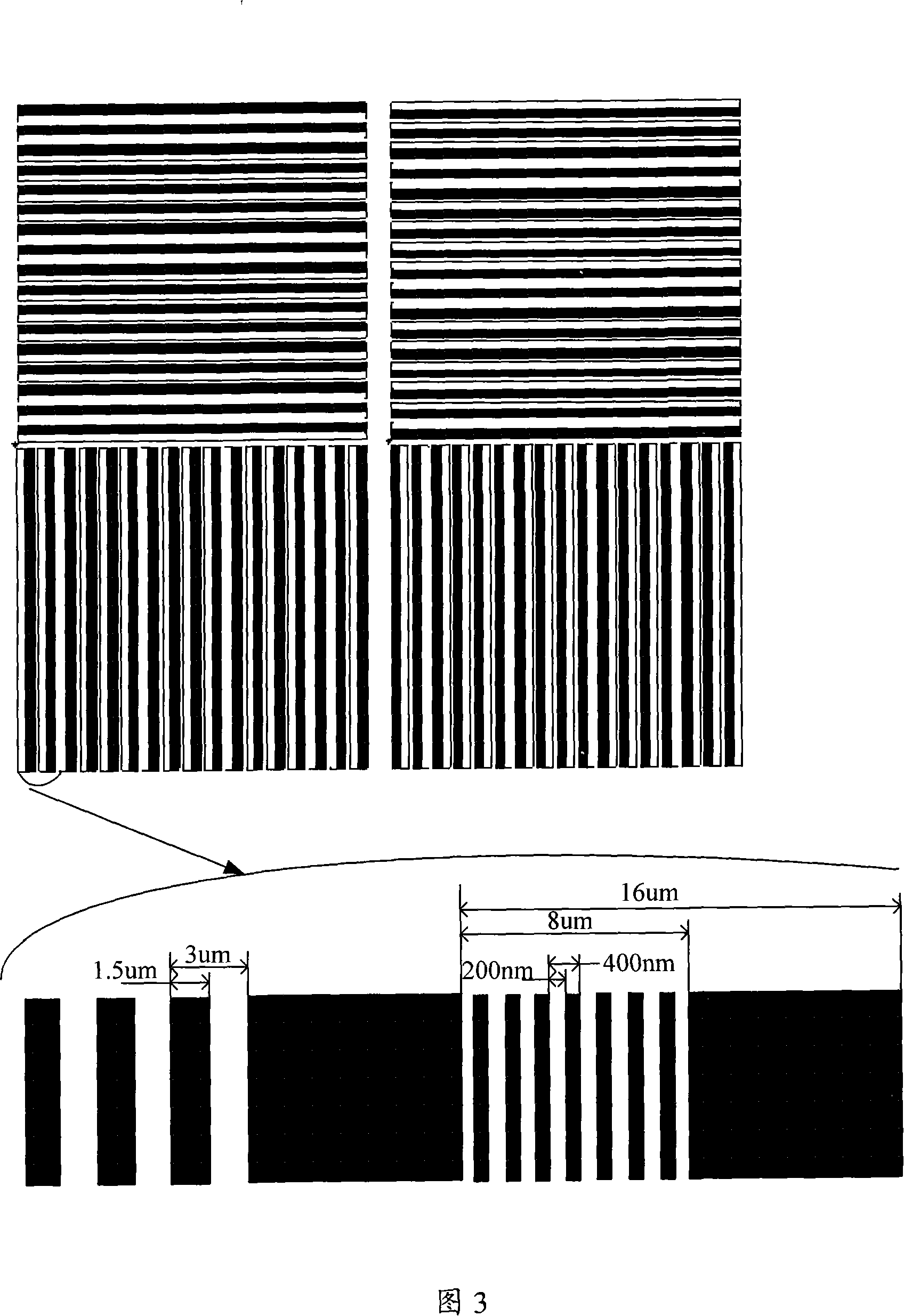 Photo-etching machine imaging quality measuring method