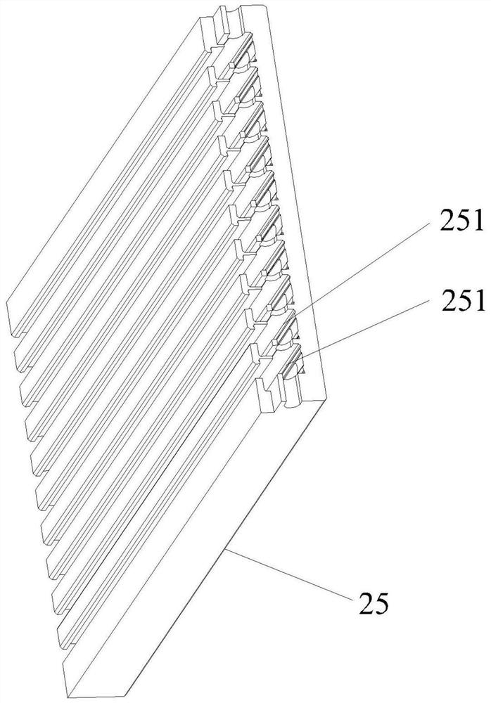 Semi-automatic material belt folding machine for connector