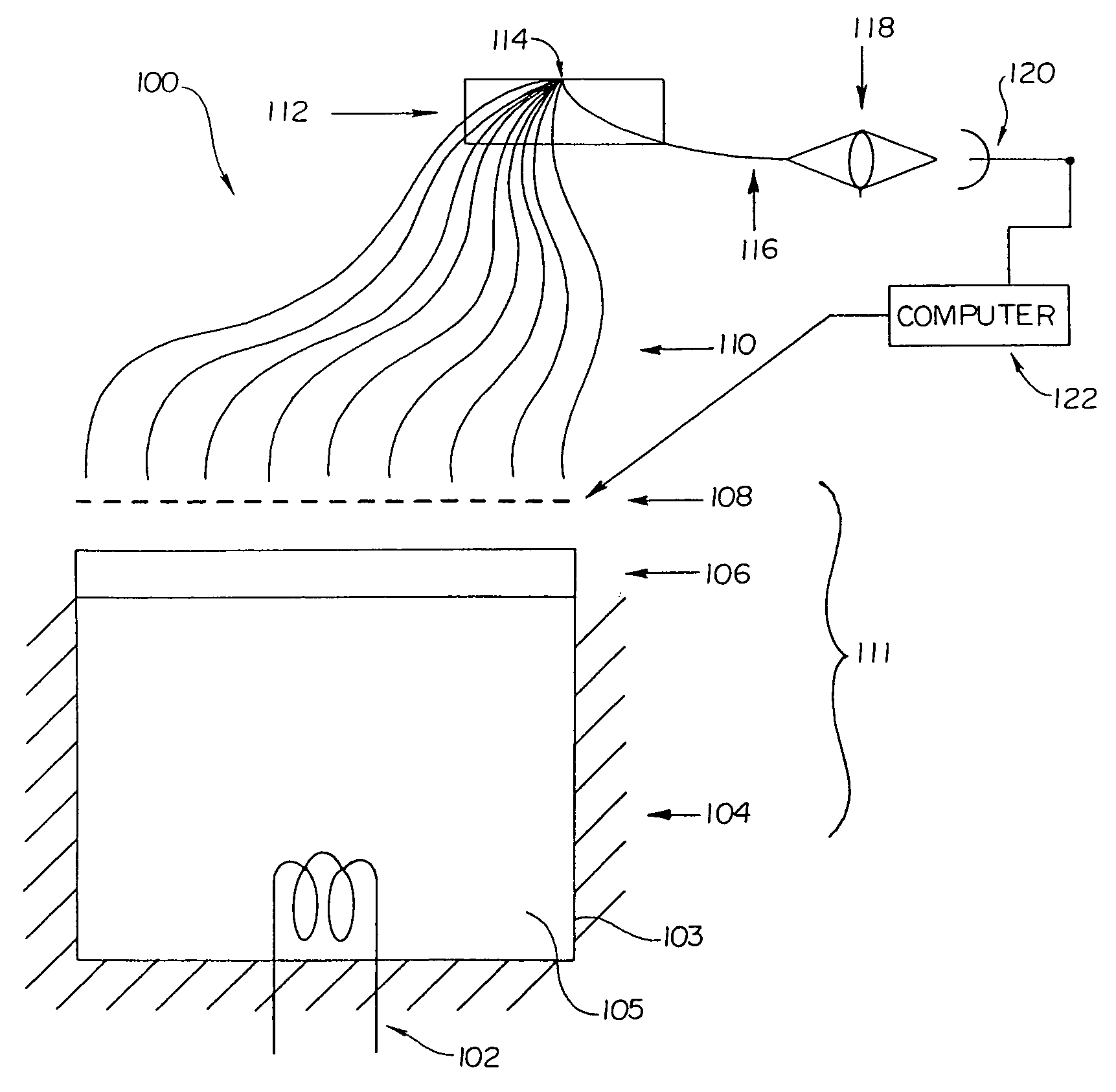 Encoded variable filter spectrometer