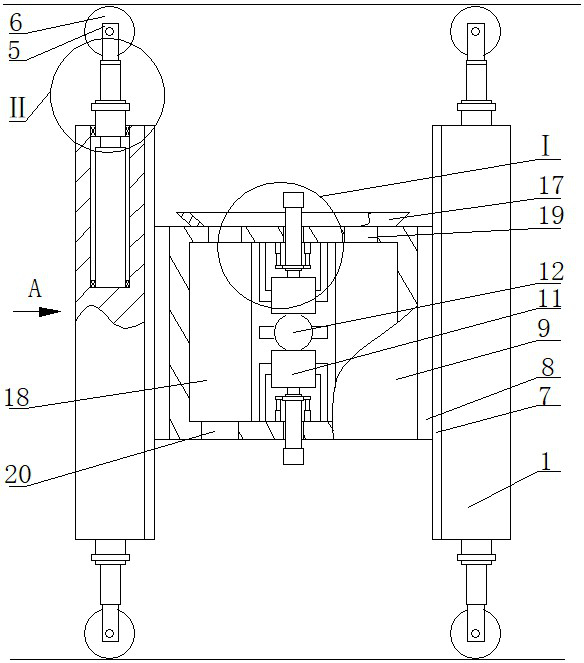 Safety protection device for building electrical construction