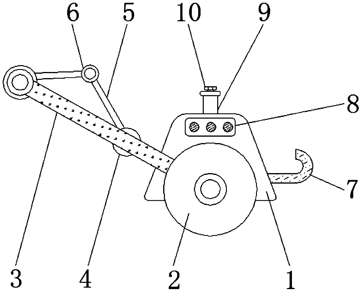 An automatic marking cloth transfer equipment