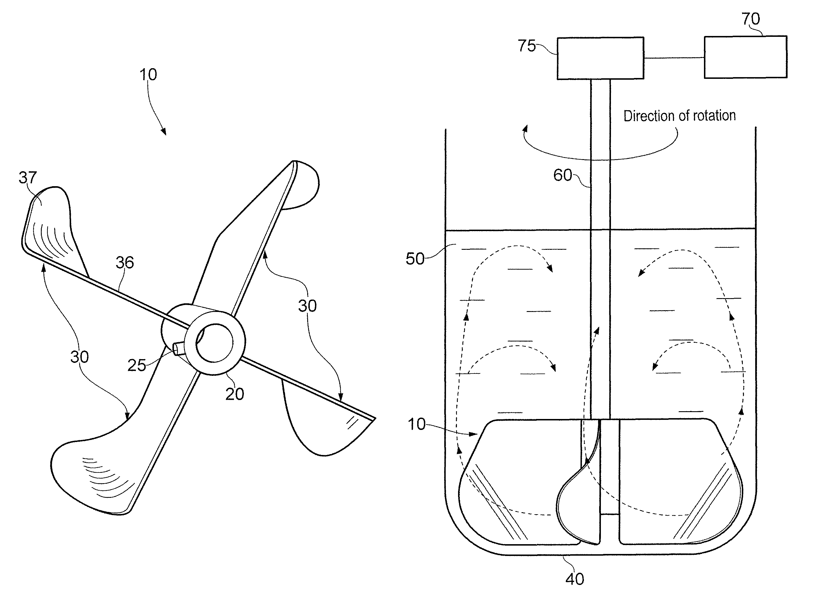 Method and apparatus for maintaining microcarrier beads in suspension