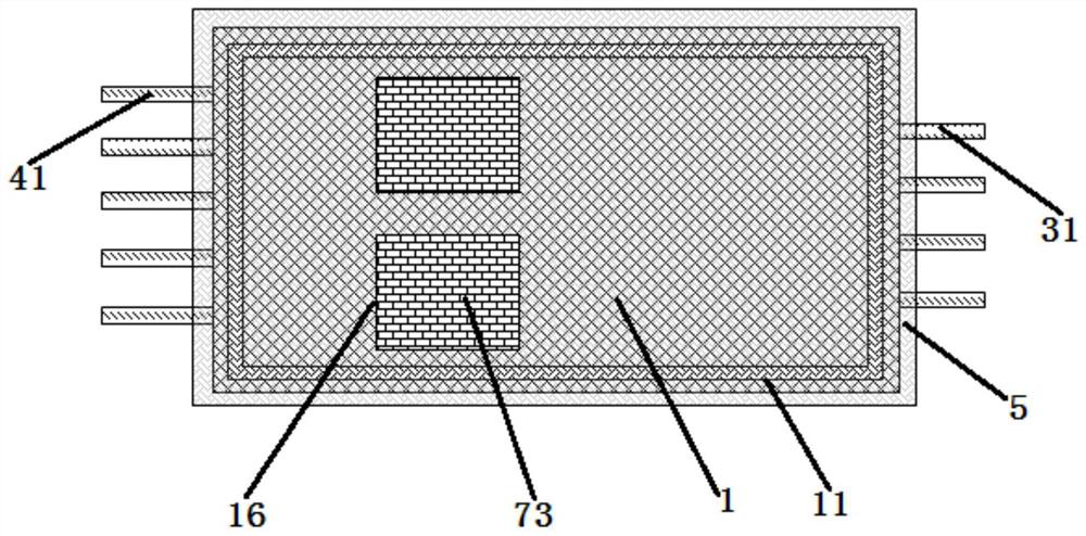 A kind of power element encapsulation module and preparation method thereof