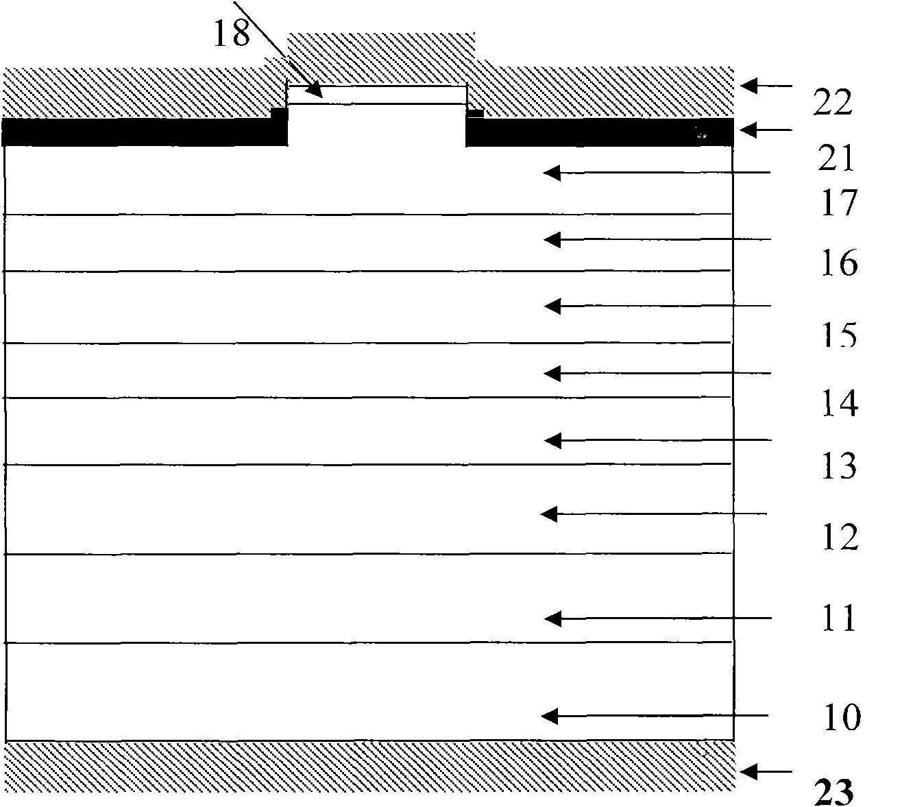 GaN-based semiconductor laser and manufacturing method thereof