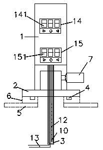 Temperature liquid level monitoring device for liquid immersion power equipment