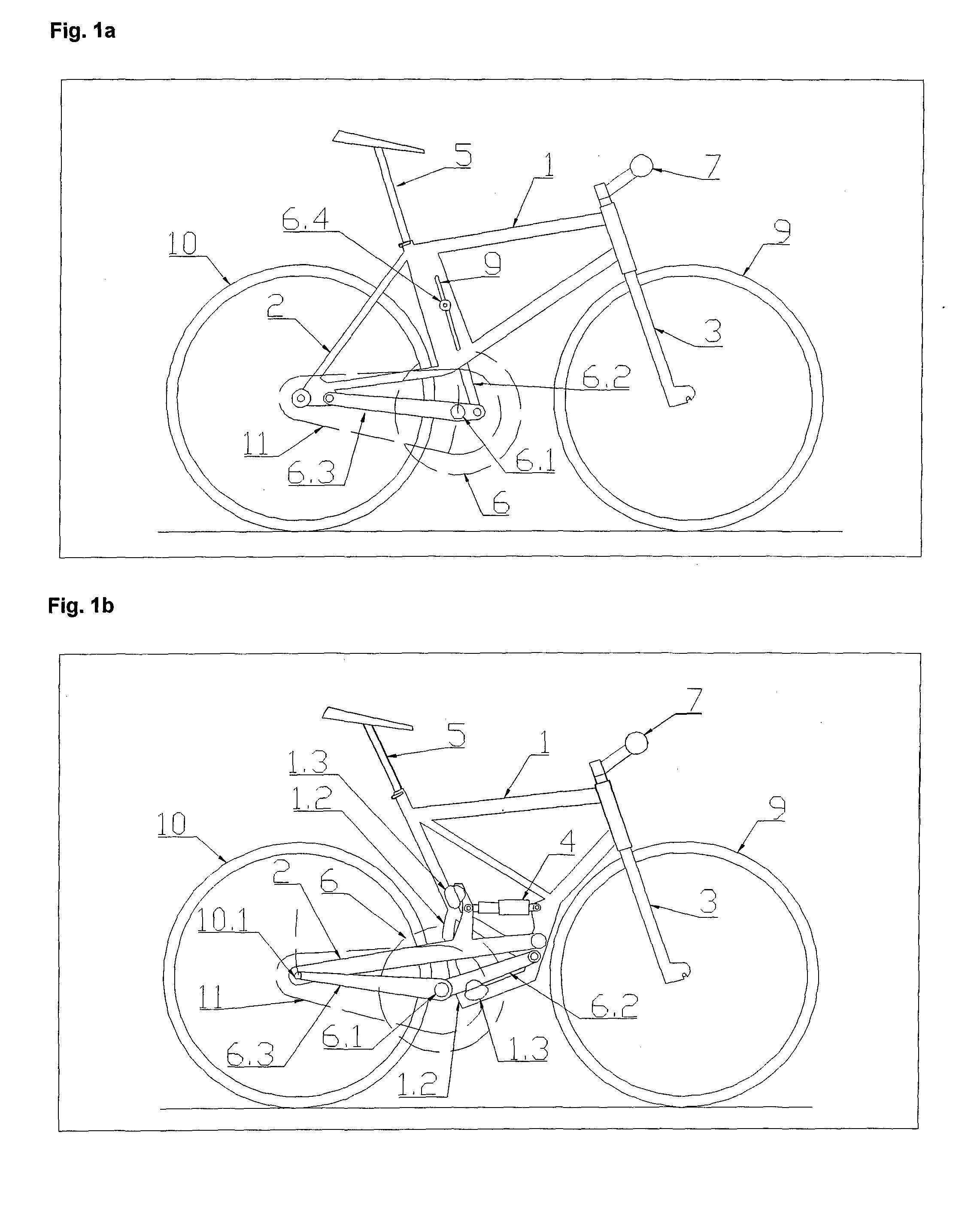 Bicycle, Modifiable for Uphill, Downhill and/or Trail Conditions