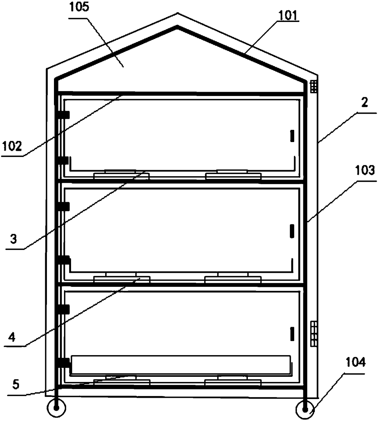 Three-in-one indoor intelligent cultivation system for edible mushrooms, vegetables, flowers and plants