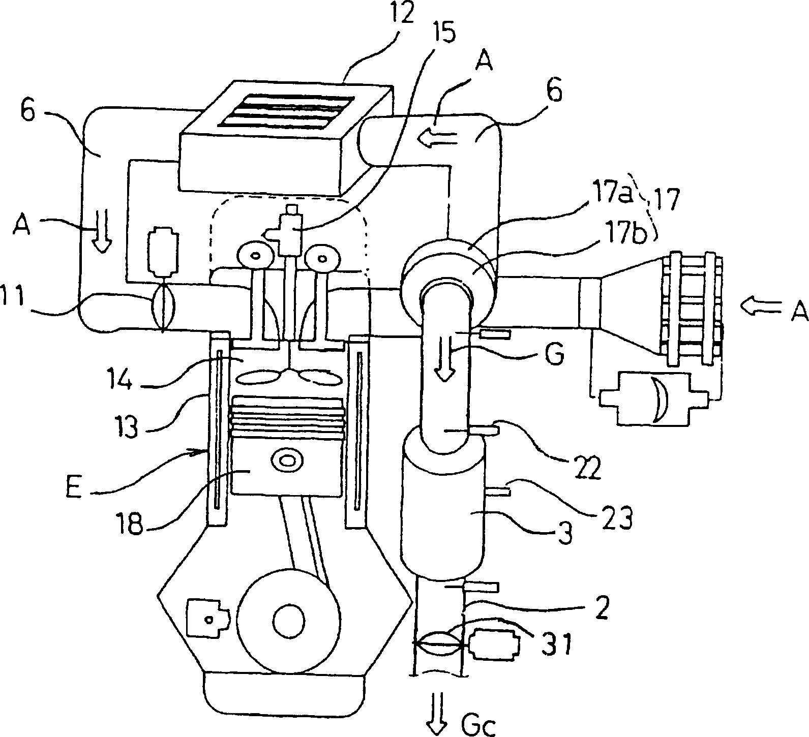 Exhaust gas cleaning system