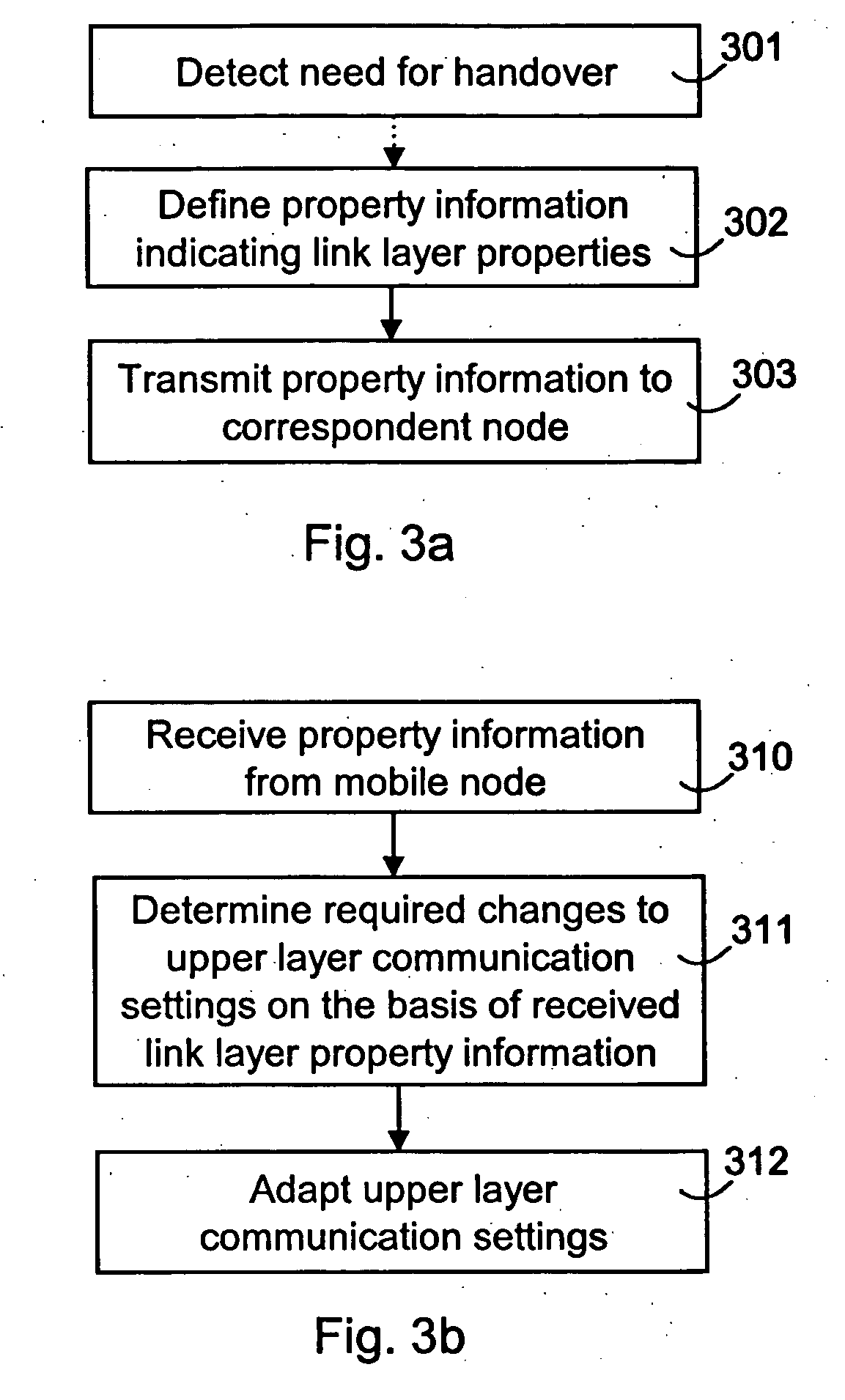 Method for informing changed communications capabilities