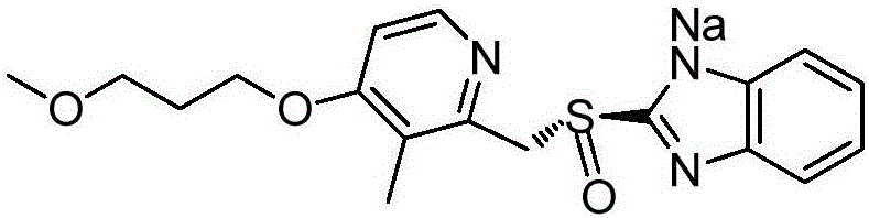 Purifying method for rabeprazole sodium