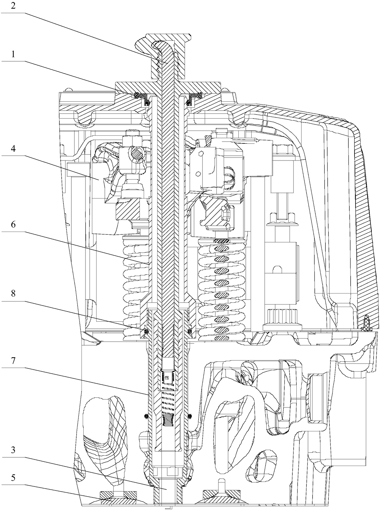 Installation device for engine ignition system and engine with same