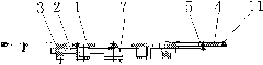 Support sheet mechanism of numerical control servo high-speed puncher