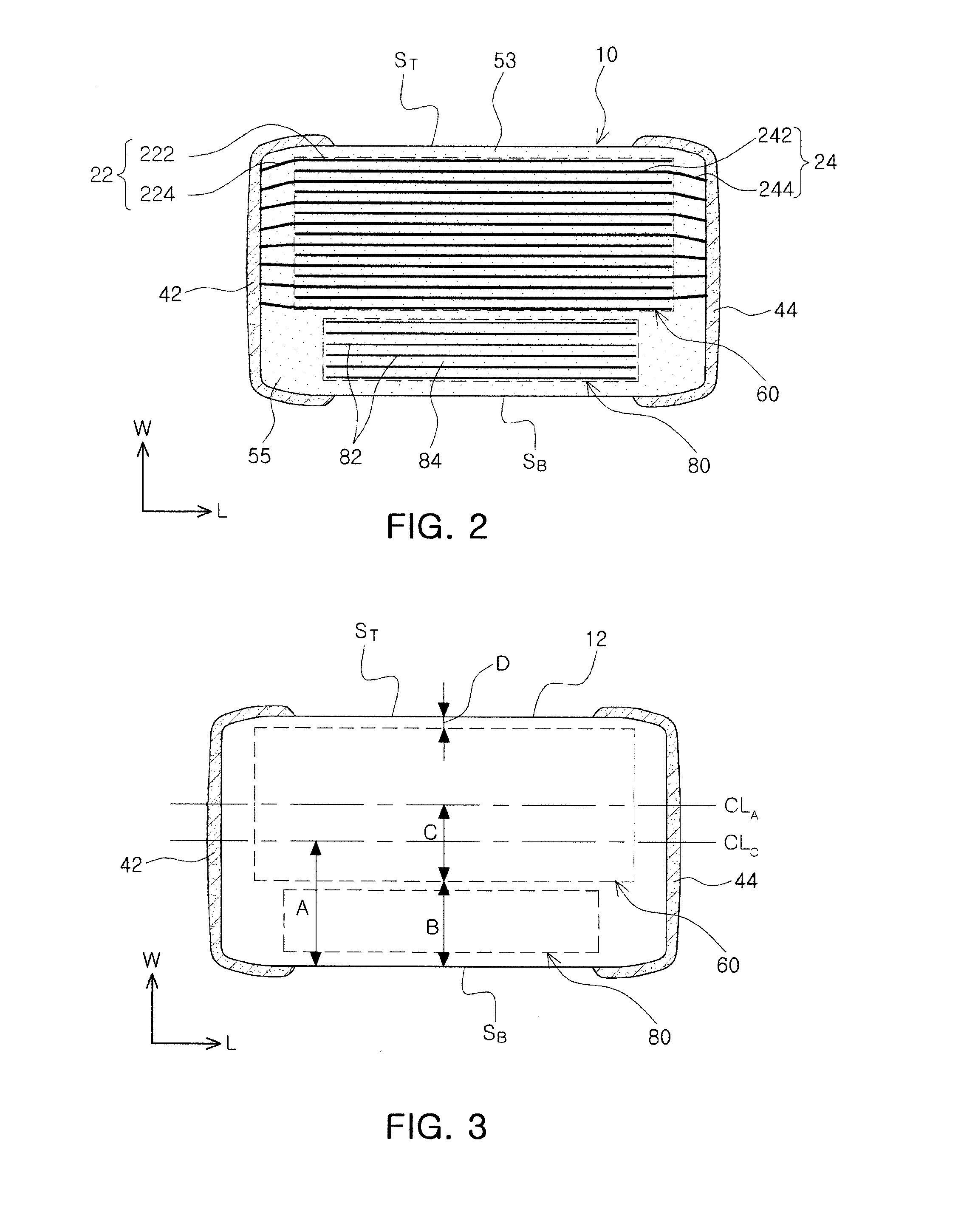 Laminated chip electronic component, board for mounting the same, and packing unit thereof