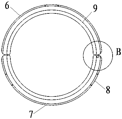 An external counterpart for barrier-free welding of pipelines