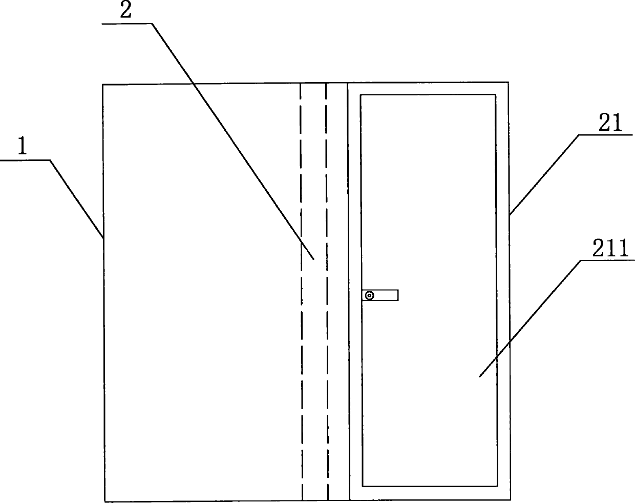 Sealed shielded power network protection cabinet