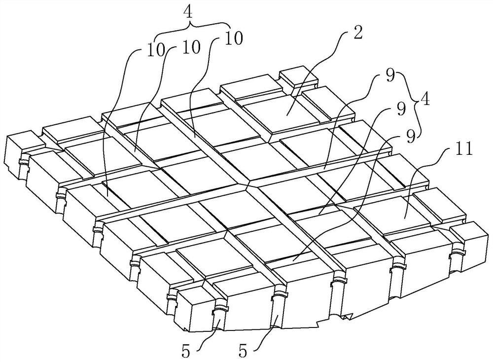 An energy-saving and environment-friendly urban pavement permeable device