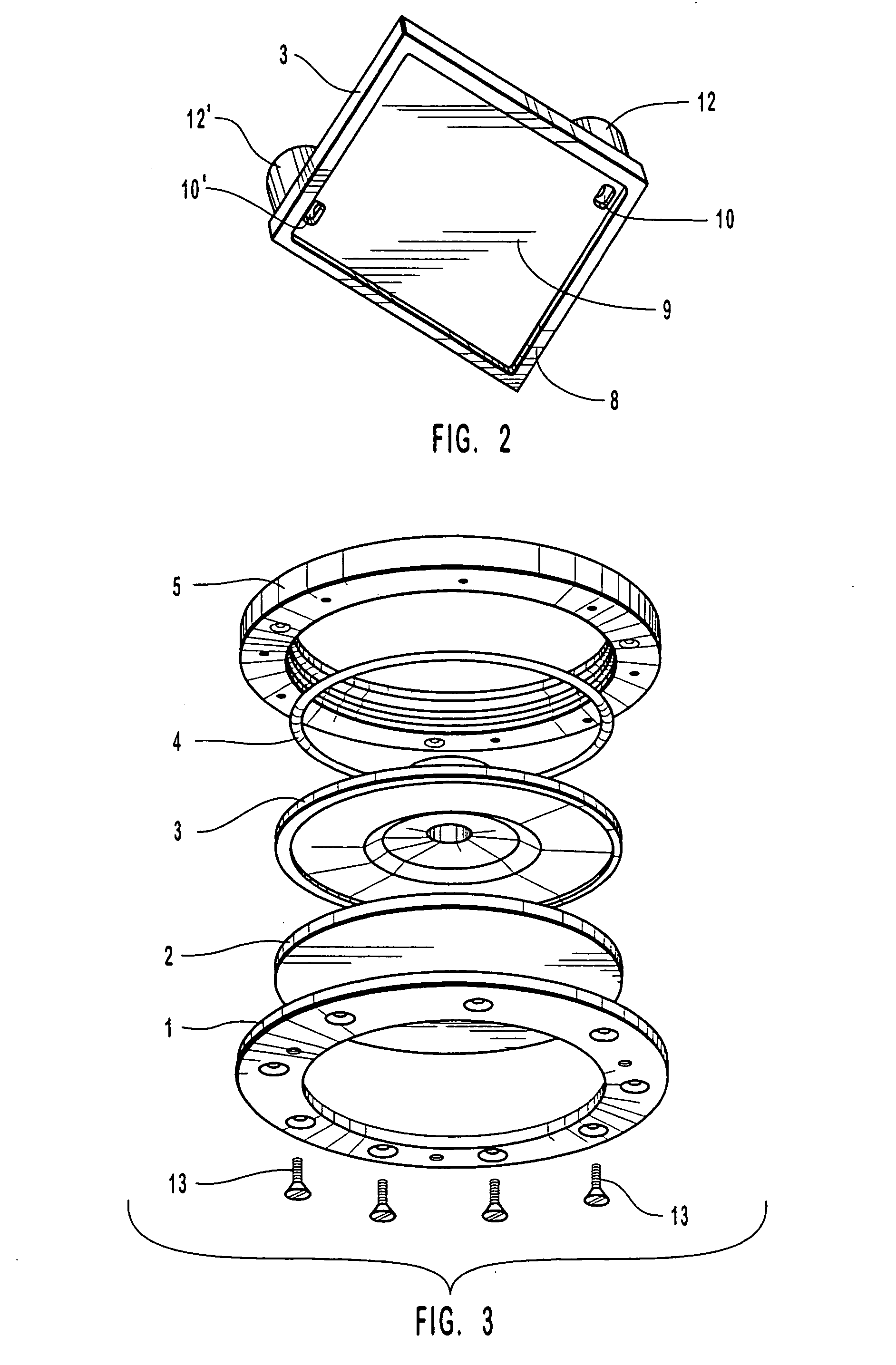 Apparatus and method for conducting chemical or biochemical reactions on a solid surface within an enclosed chamber