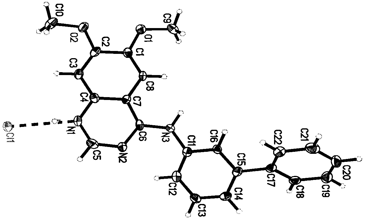 Tyrosine protein kinase inhibitor and preparation method thereof