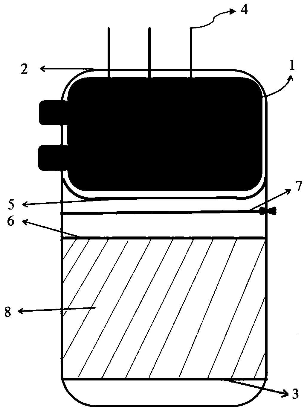 A gas collection method for internal gas analysis of lithium-ion batteries