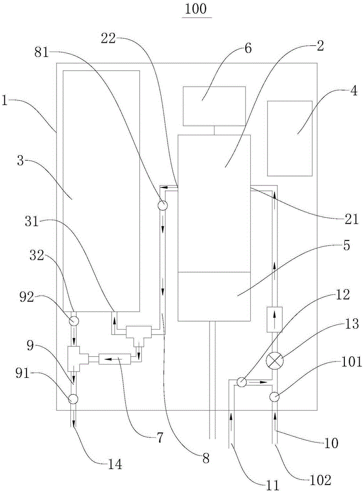 Gas water heater and control method thereof