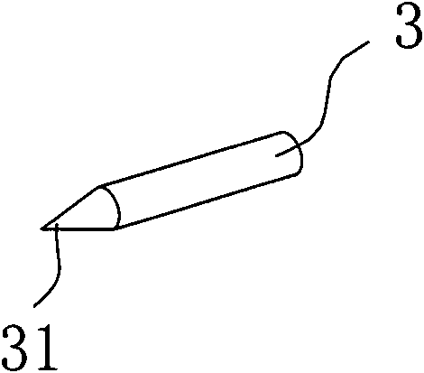 Device for automobile H point auxiliary measurement and method for marking design position of automobile H point