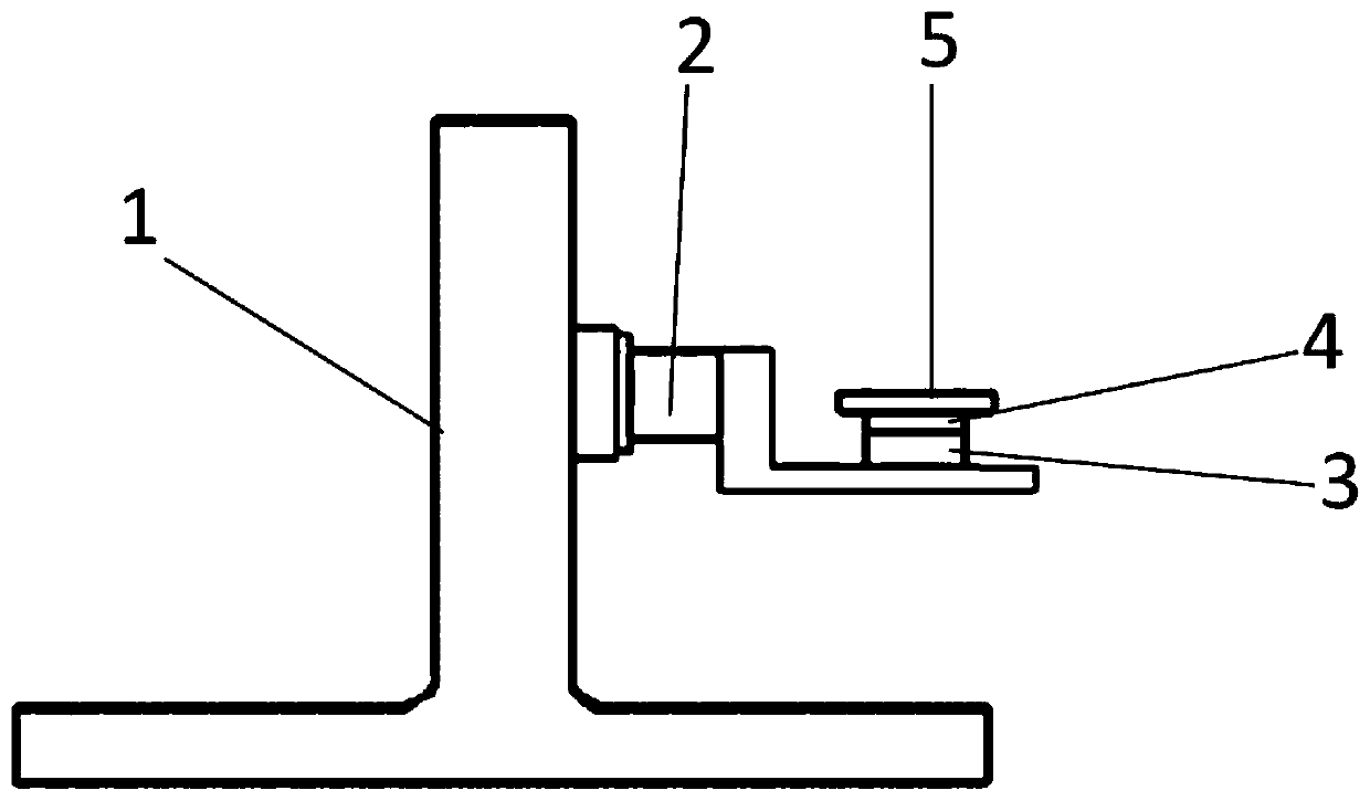 RTCP calibration device and method for five-axis laser device